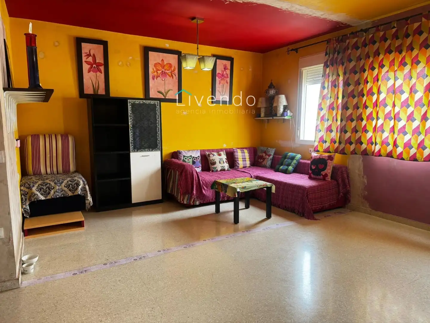 Sala de estar de Piso en venta en Conil de la Frontera con Trastero y Amueblado