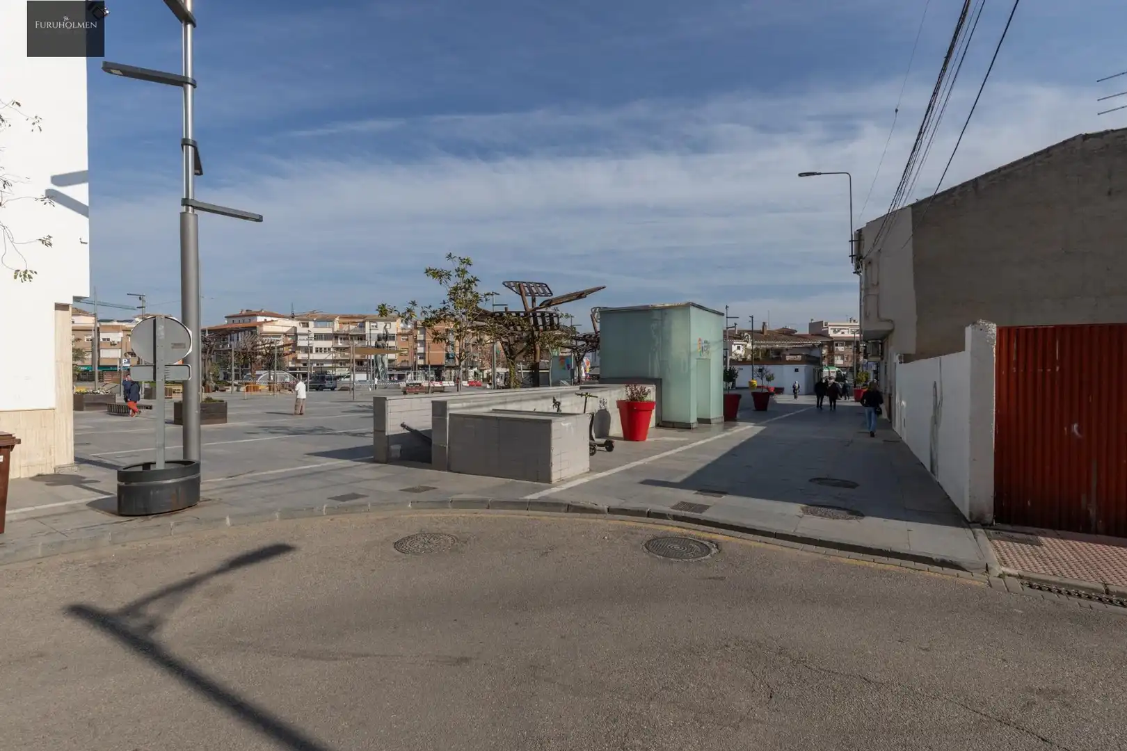 Exterior view of Flat for sale in Armilla  with Air Conditioner and Heating