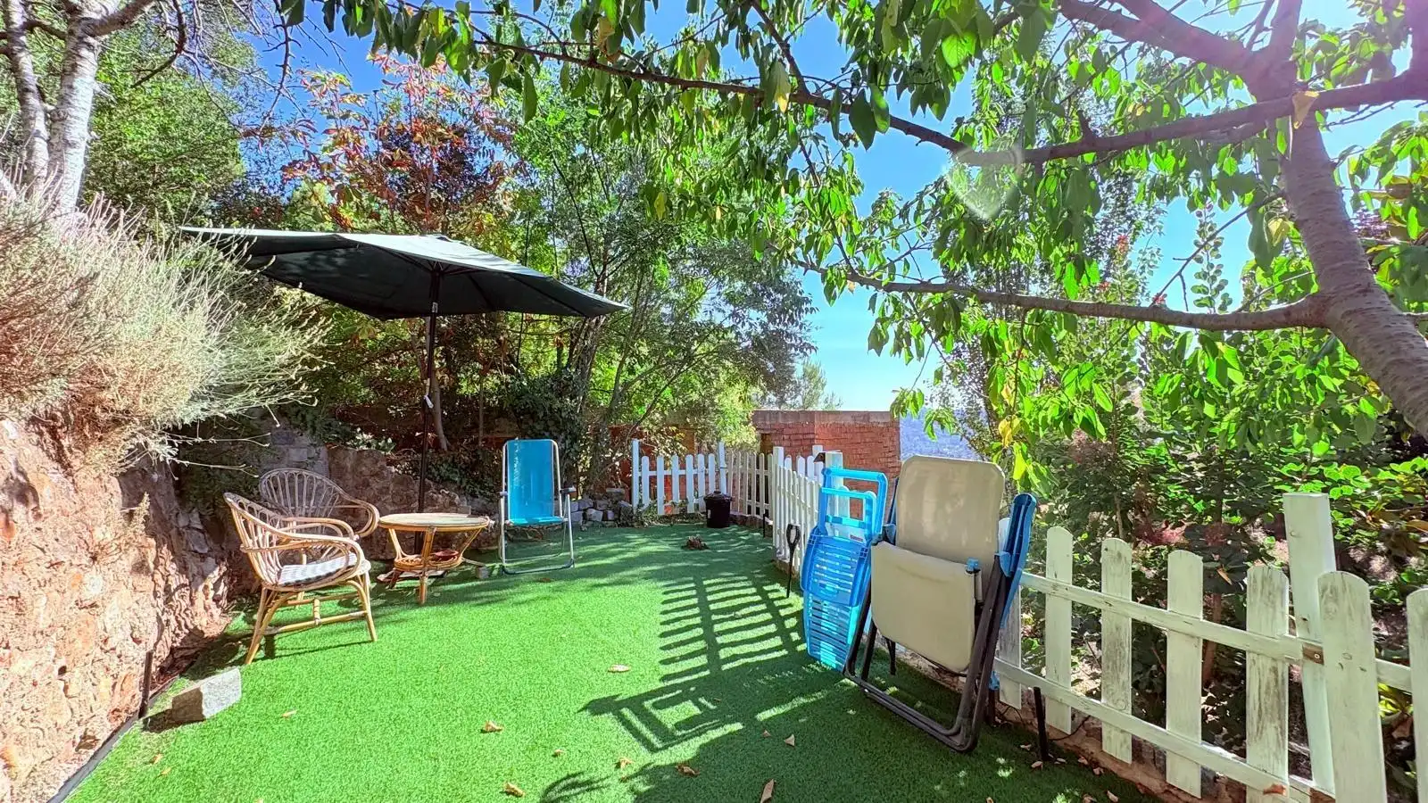 Terrassa de Casa o xalet en venda en Castellar del Vallès amb Aire condicionat, Calefacció i Jardí privat