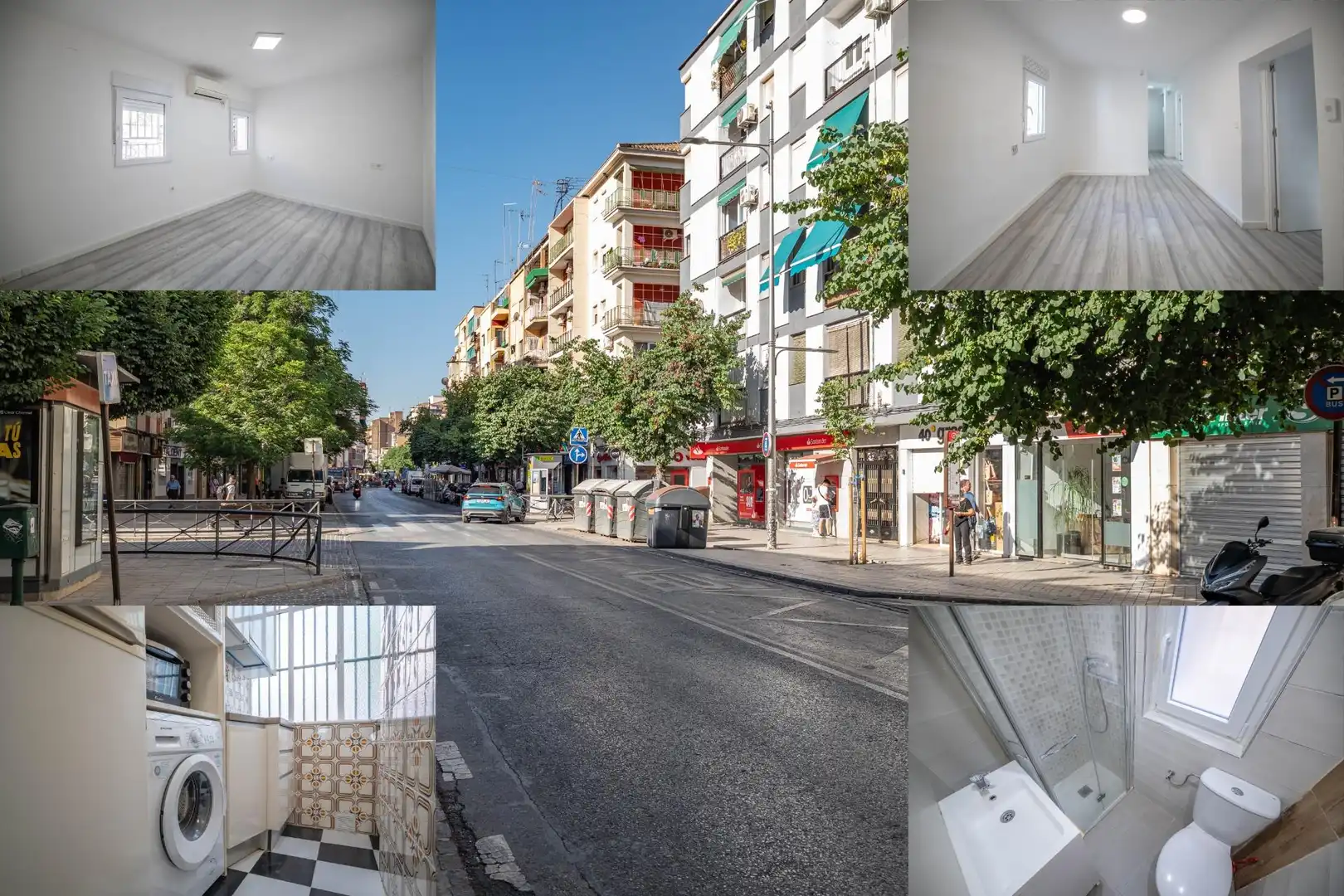 Vista exterior de Pis en venda en Granada amb Aire condicionat
