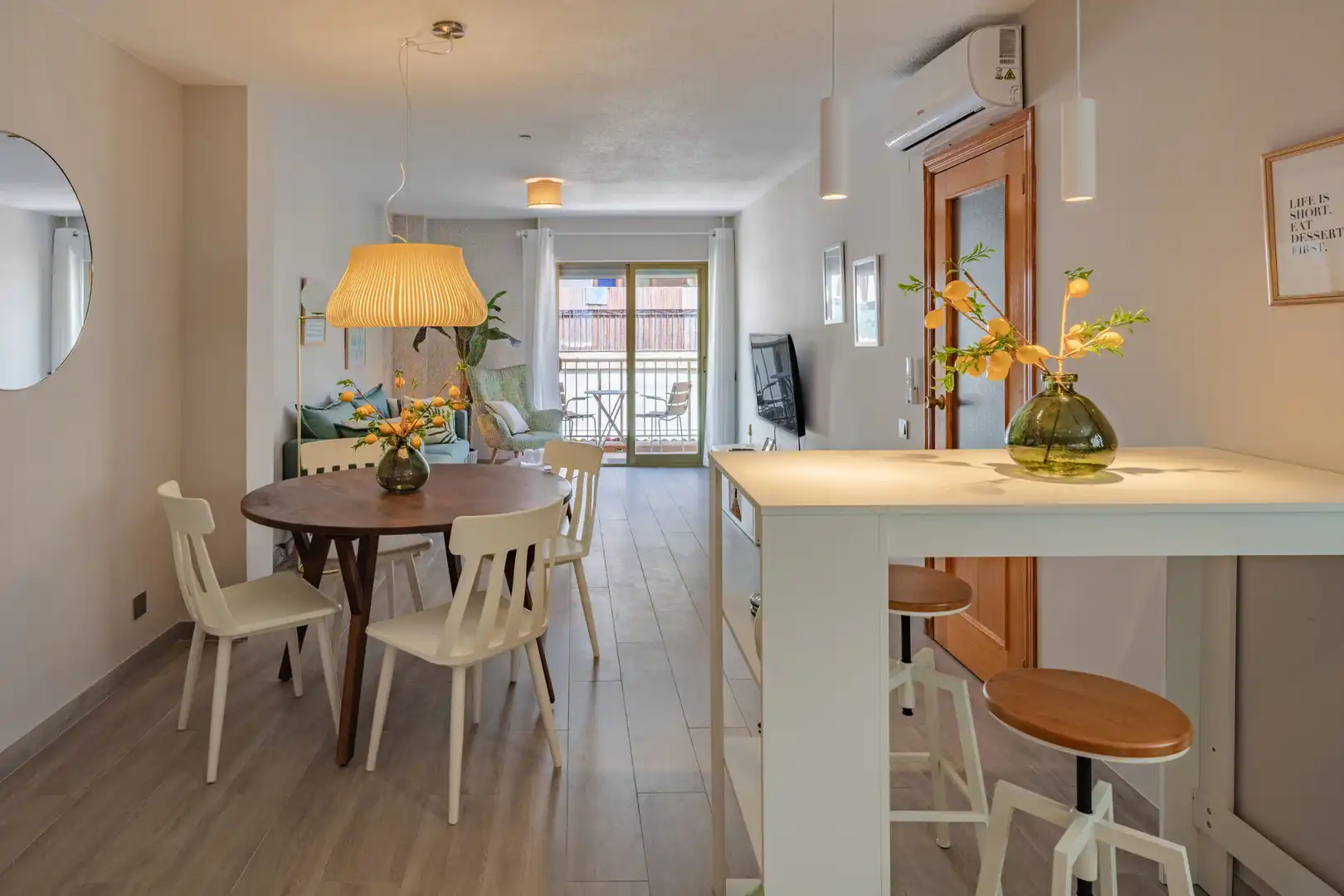 Comedor de Apartamento en venta en Jávea / Xàbia con Aire acondicionado y Balcón