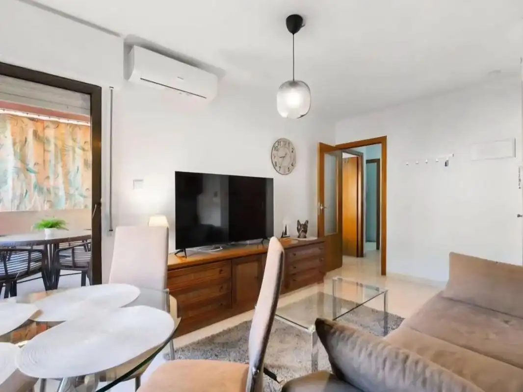 Sala d'estar de Pis en venda en San Pedro del Pinatar amb Aire condicionat, Calefacció i Jardí privat