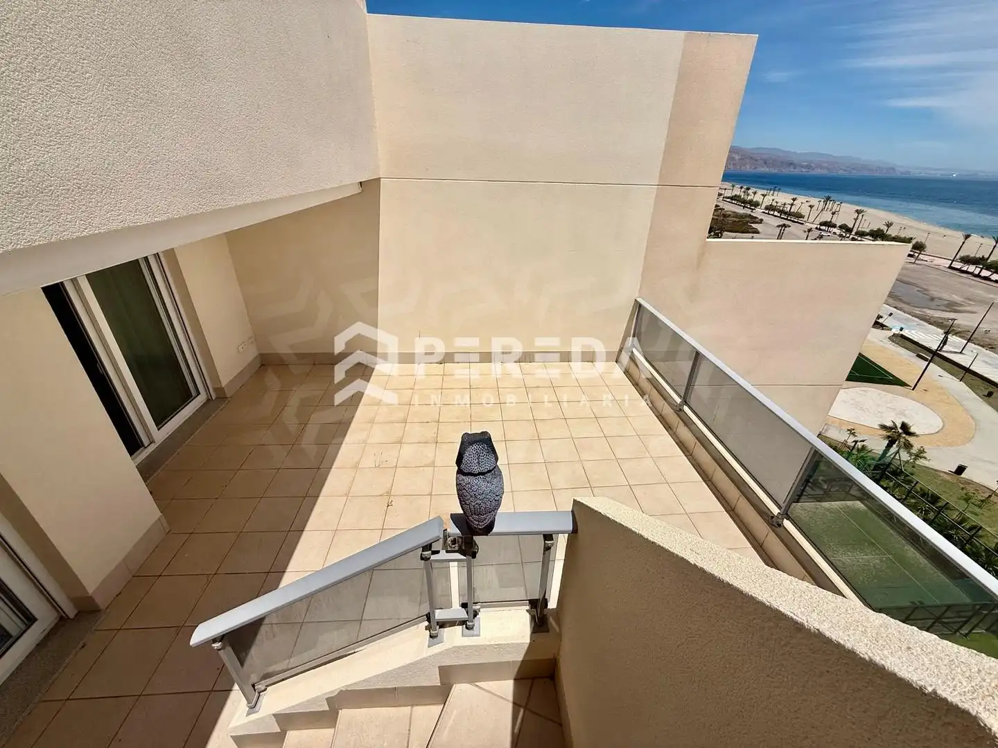Terrasse von Dachboden zum Verkauf in Roquetas de Mar mit Terrasse und Gemeinschaftspool