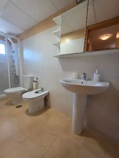 Baño de Ático en venta en San Javier con Aire acondicionado, Amueblado y Balcón