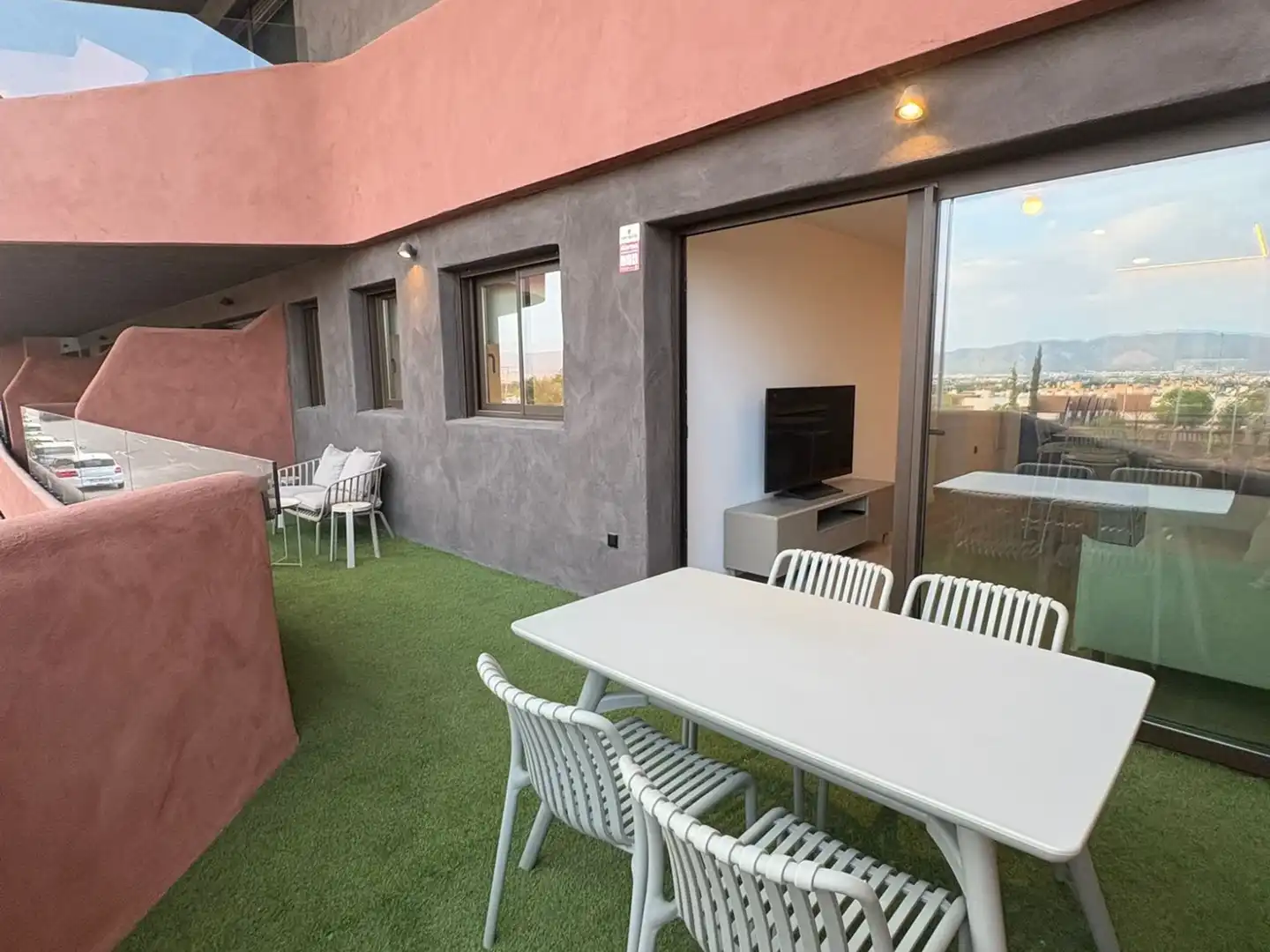 Terrasse von Wohnung zur Miete in Murcia mit Klimaanlage, Heizung und Terrasse