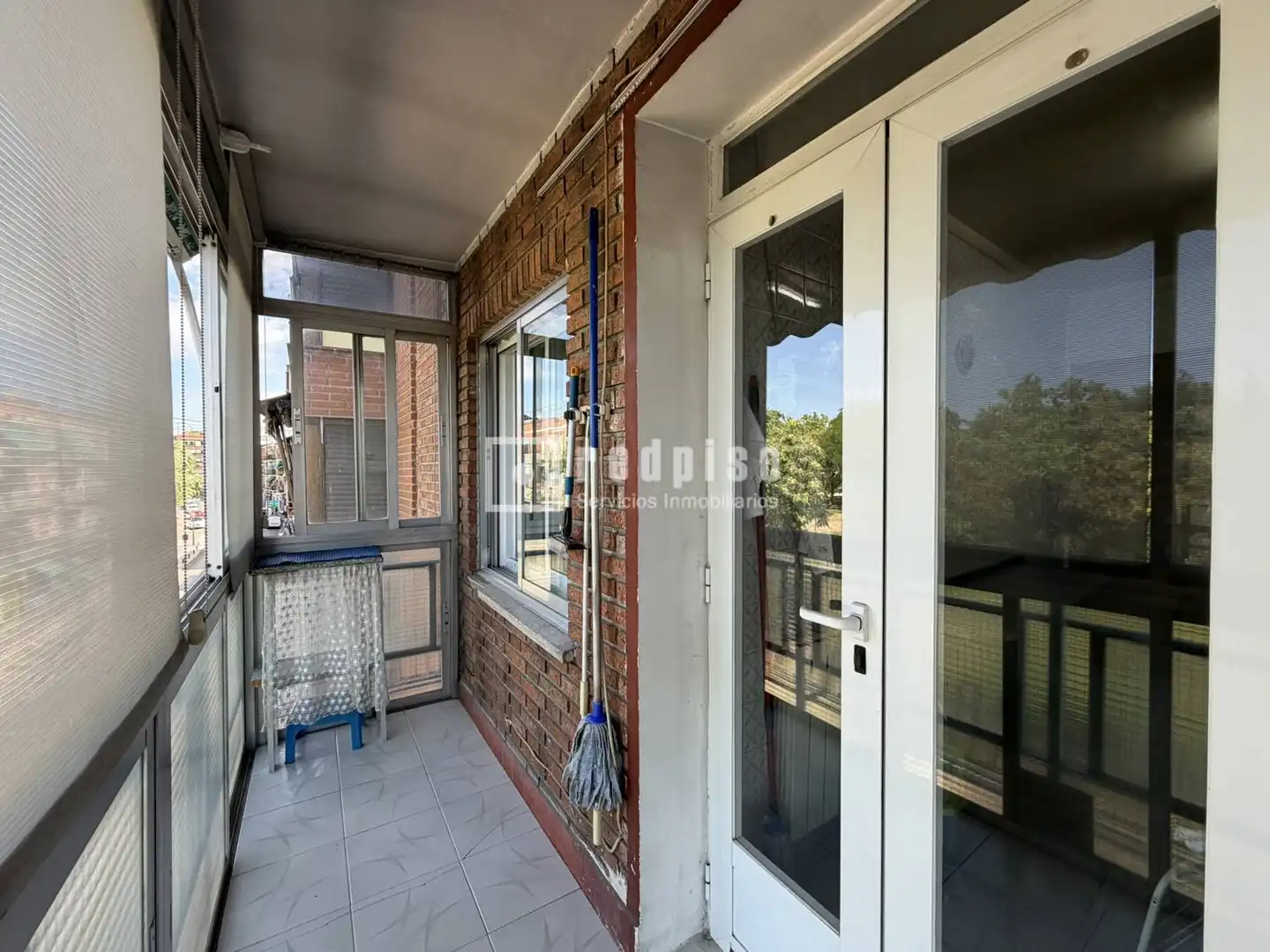 Balcony of Flat for sale in Madrid