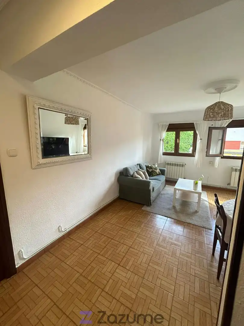Living room of Flat for rent in Langreo  with Heating, Furnished and Oven