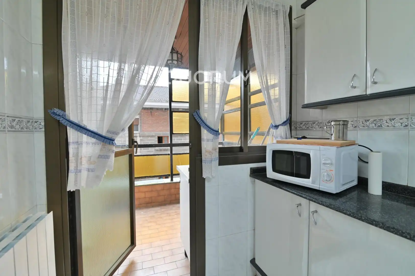 Kitchen of Flat for sale in Bilbao   with Heating, Terrace and Storage room