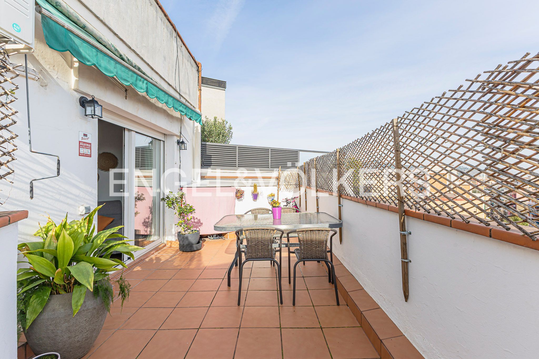 Terrace of Attic for sale in  Barcelona Capital  with Air Conditioner, Heating and Parquet flooring