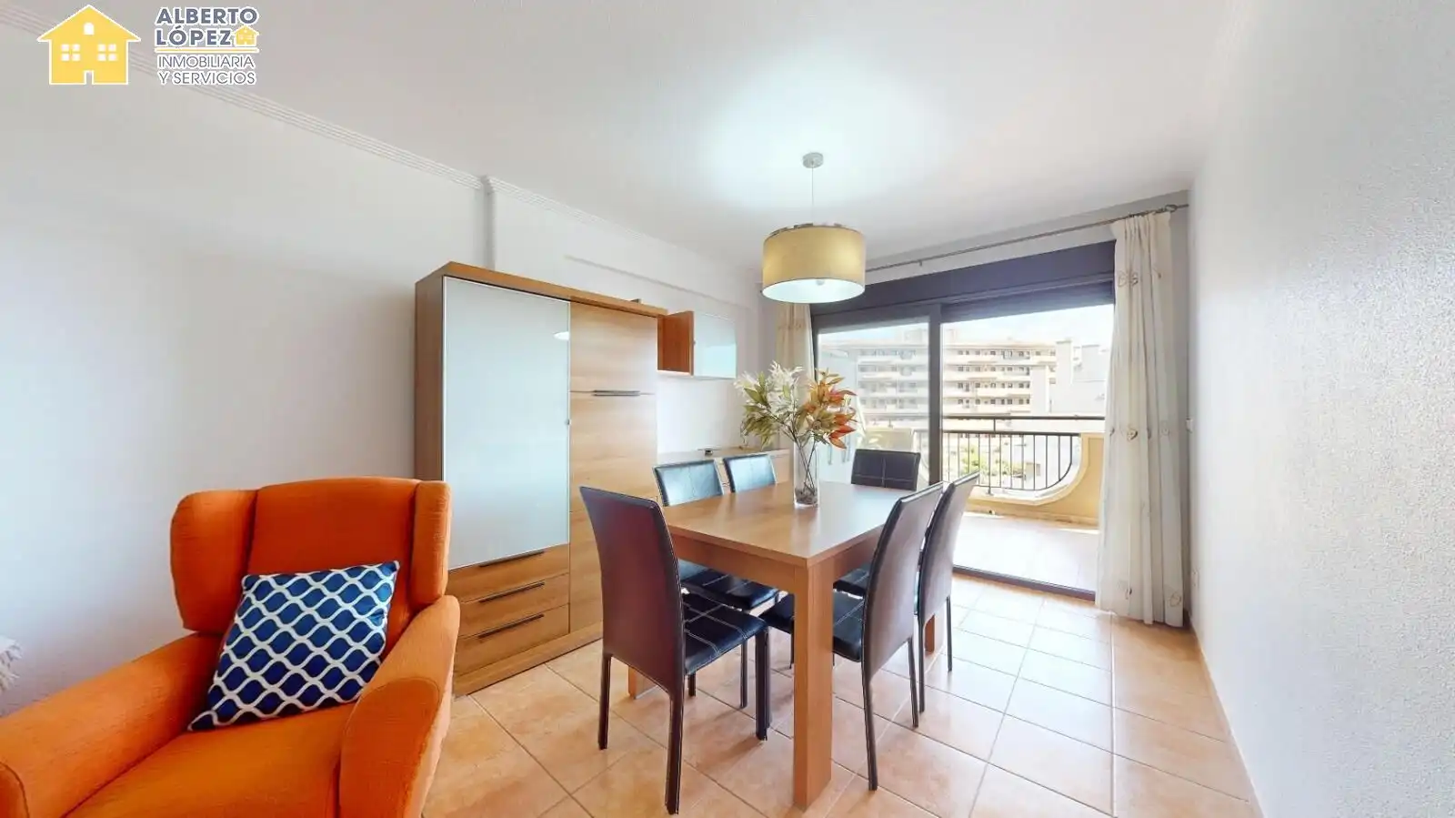 Esszimmer von Wohnung zur Miete in Elche / Elx mit Klimaanlage, Terrasse und Möbliert