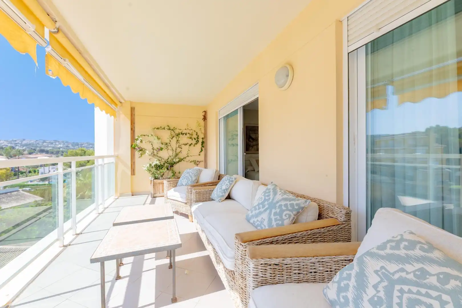 Terraza de Piso en venta en Jávea / Xàbia con Aire acondicionado, Jardín privado y Terraza