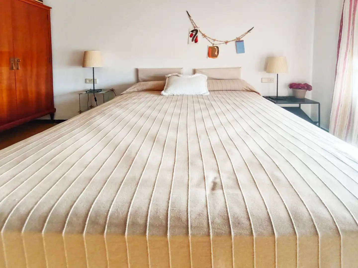 Schlafzimmer von Wohnung zum Verkauf in  Palma de Mallorca mit Klimaanlage, Parkett und Abstellraum