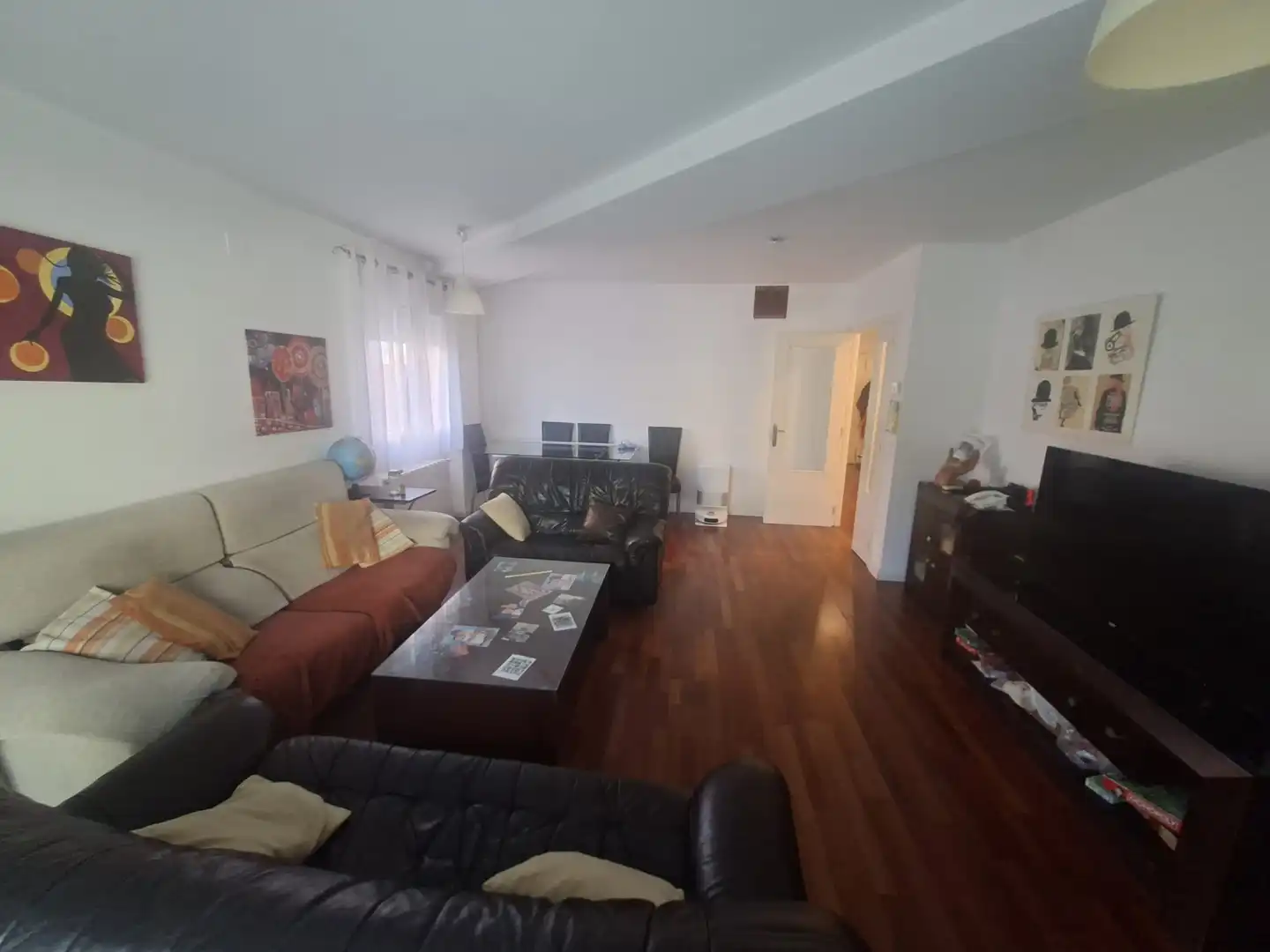 Living room of Flat for sale in Plasencia  with Air Conditioner and Heating