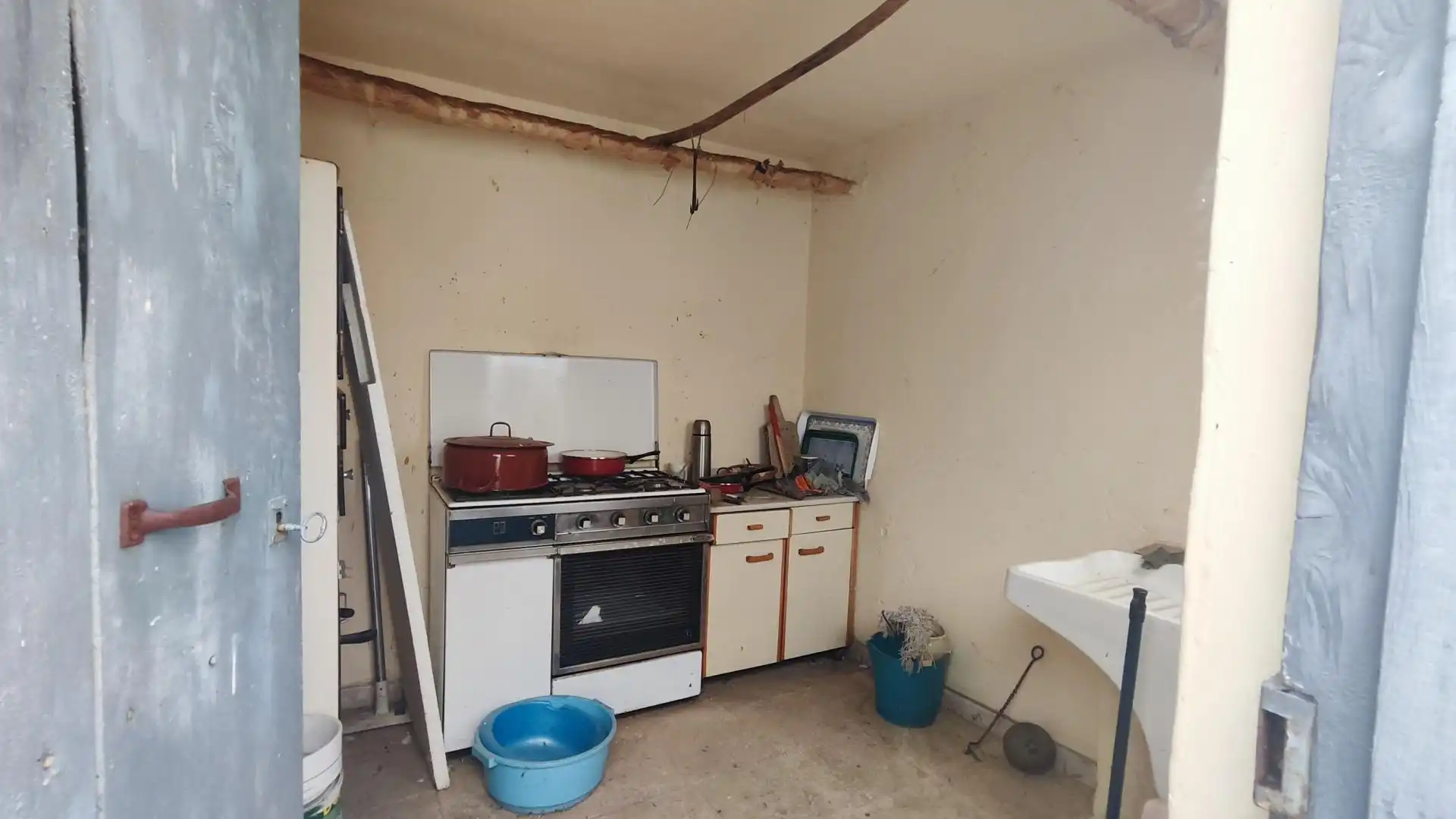 Cocina de Casa o chalet en venta en León Capital  con Calefacción y Terraza