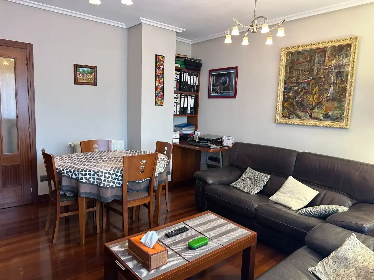 Wohnzimmer von Wohnung zum Verkauf in Bilbao  mit Terrasse