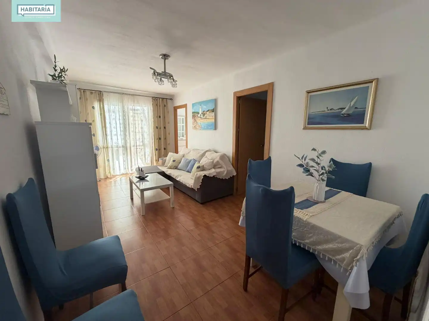 Living room of Flat for rent in Málaga