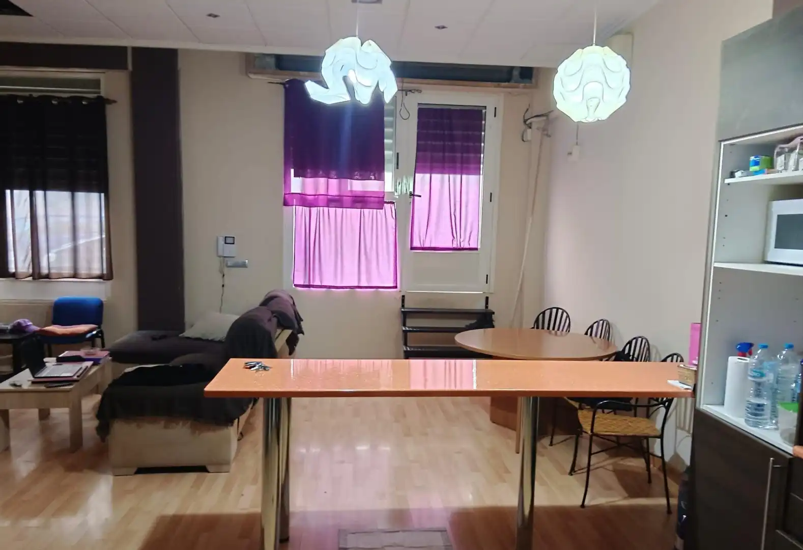 Wohnzimmer von Loft zum Verkauf in Aspe mit Klimaanlage, Parkett und Möbliert