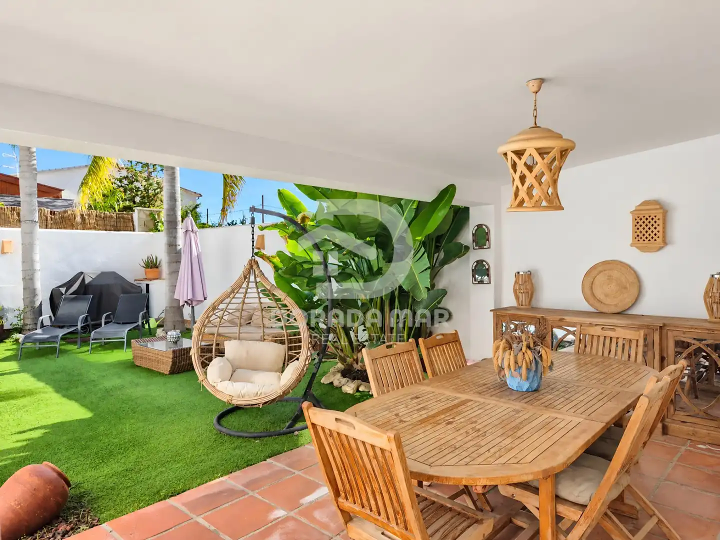 Terraza de Casa o chalet en venta en Sant Pere de Ribes con Calefacción, Jardín privado y Piscina