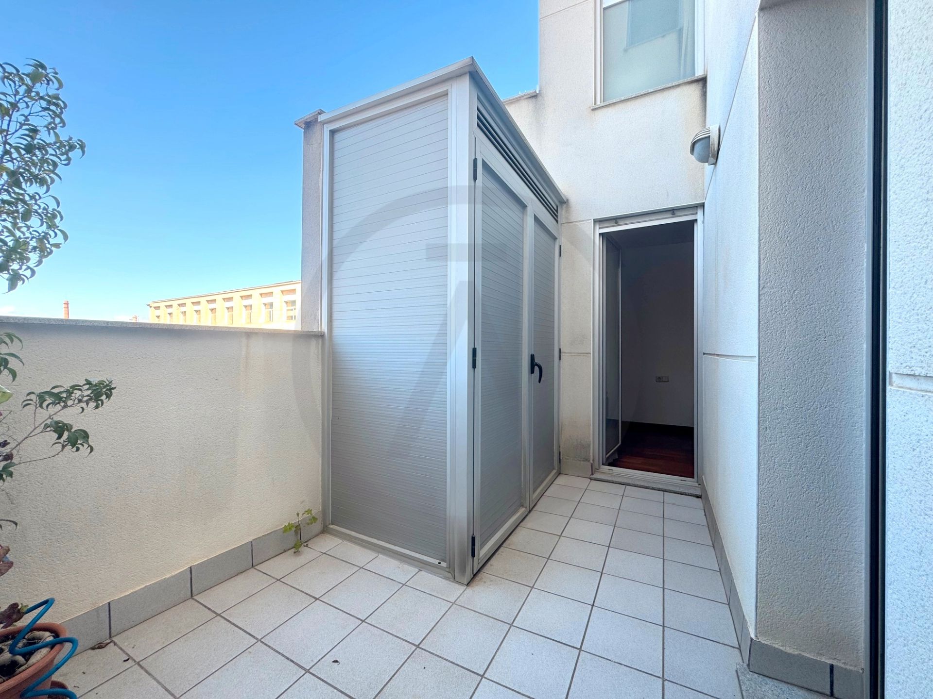 Balcony of Flat for sale in Terrassa  with Air Conditioner, Heating and Parquet flooring
