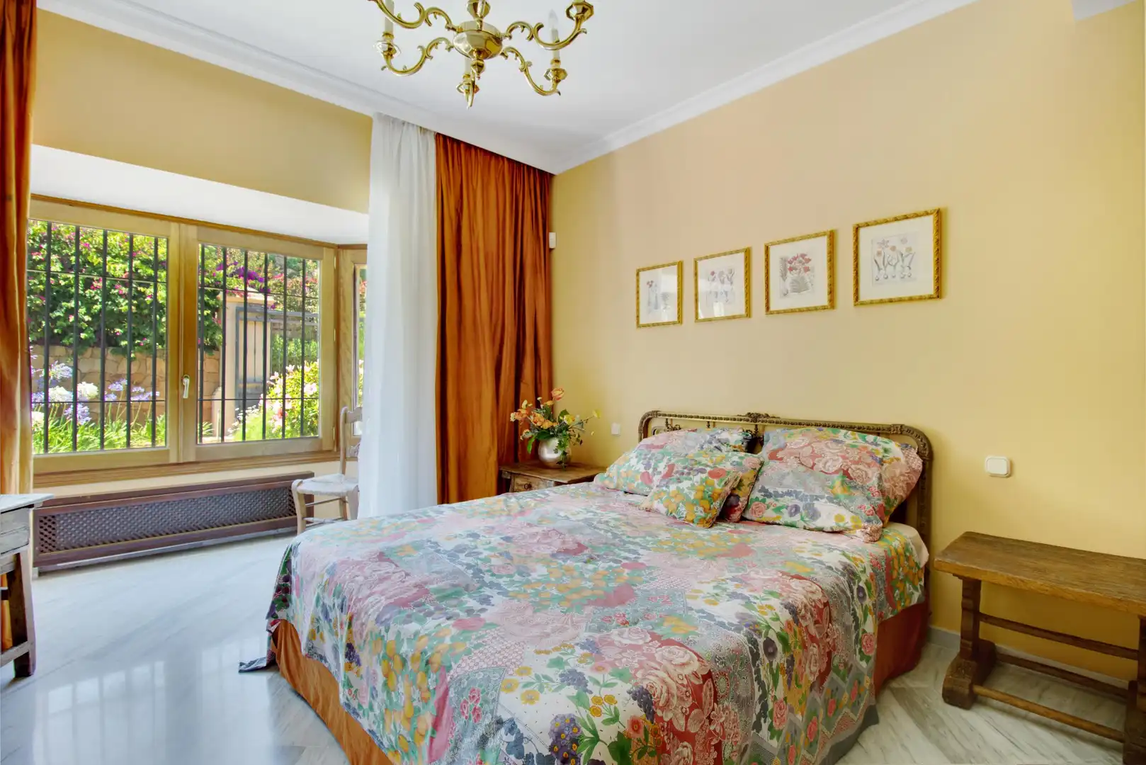 Bedroom of Houses for rent in Marbella  with Private garden, Terrace and Swimming Pool