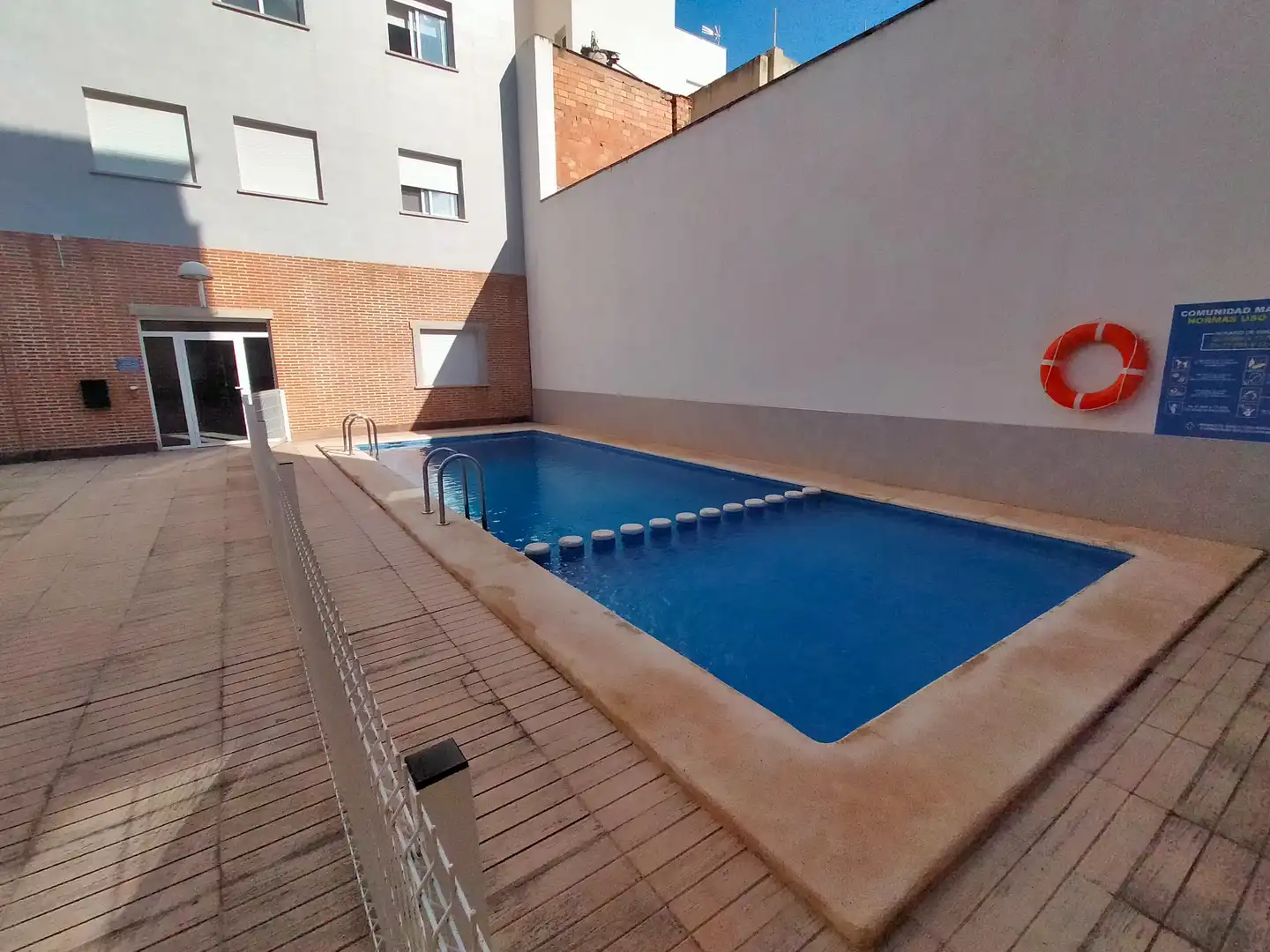 Swimming pool of Flat for rent in El Real de Gandia  with Air Conditioner, Storage room and Furnished