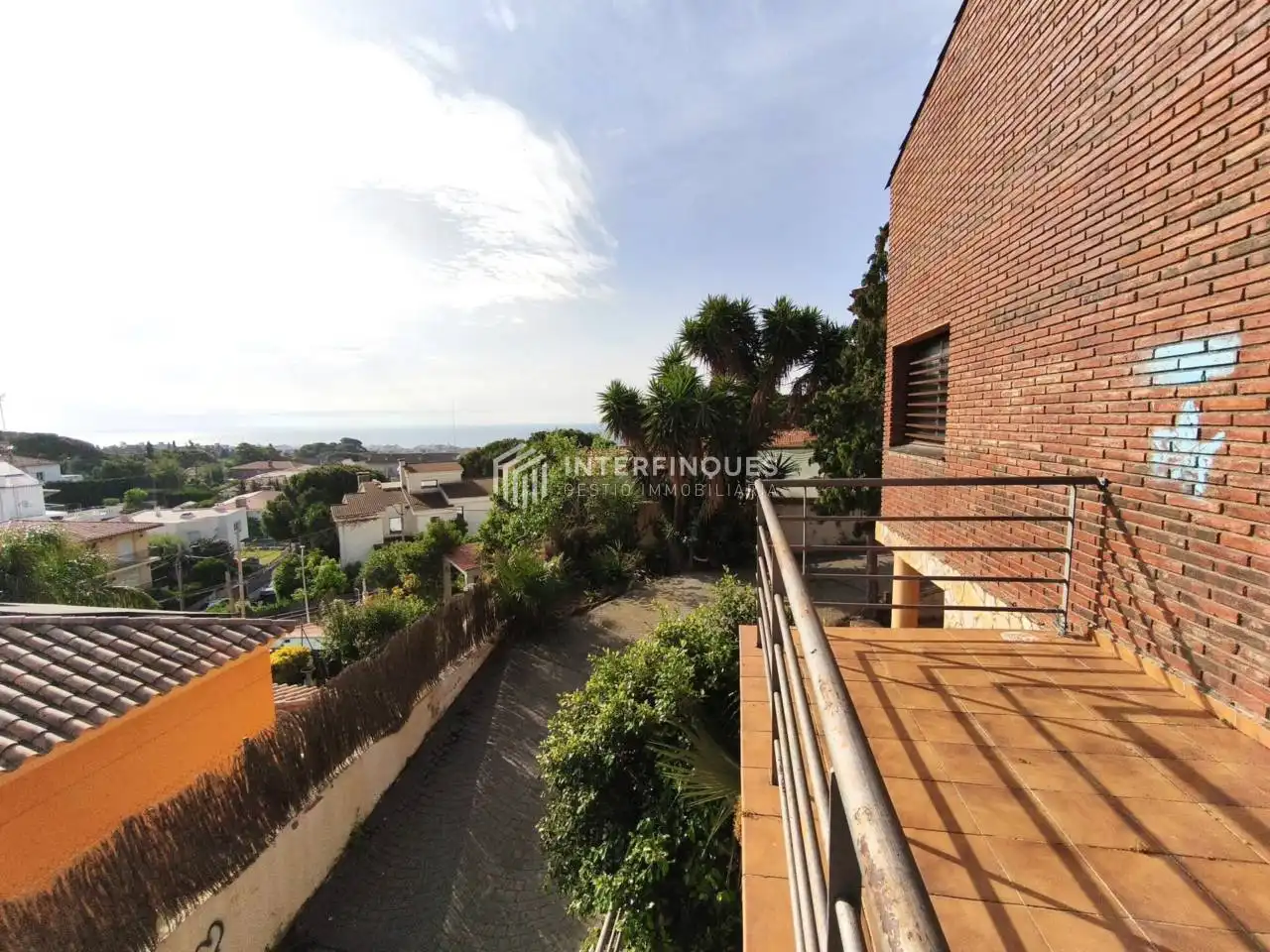 Terrassa de Casa o xalet en venda en Premià de Dalt amb Calefacció, Jardí privat i Terrassa