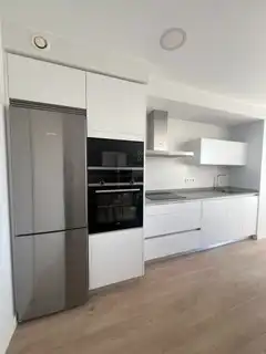 Küche von Wohnung zum Verkauf in Oleiros mit Heizung, Privatgarten und Abstellraum
