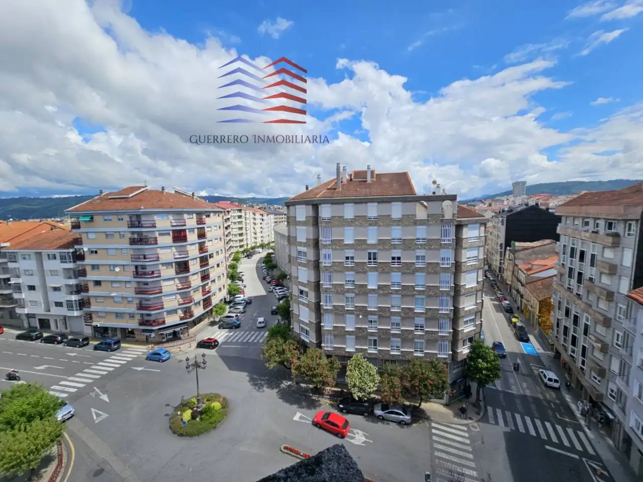 Vista exterior de Piso de alquiler en Ourense Capital  con Calefacción, Parquet y Trastero