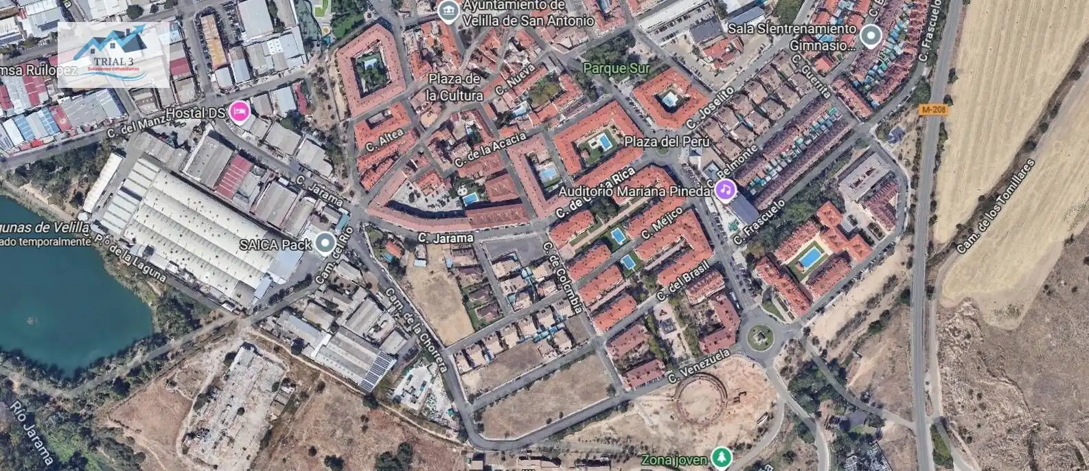 Exterior view of Flat for sale in Velilla de San Antonio  with Private garden and Balcony