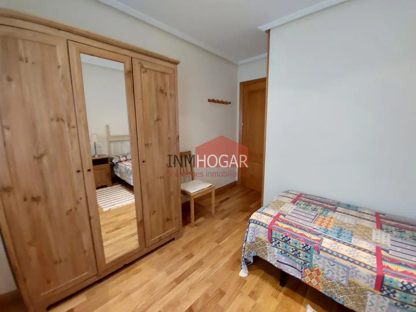 Bedroom of Flat for rent in Ávila  with Heating, Terrace and Furnished
