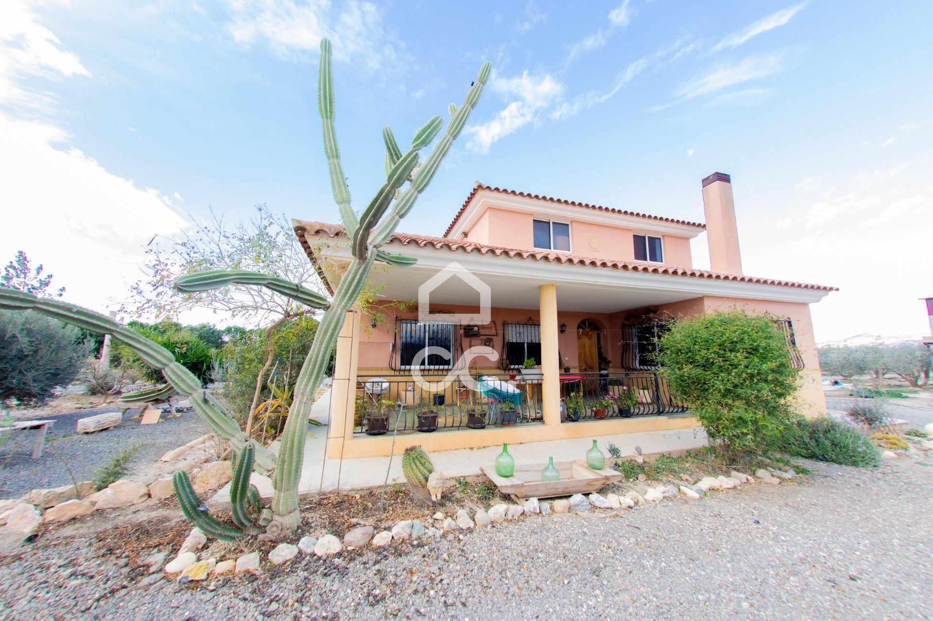 Exterior view of House or chalet for sale in Lorca  with Air Conditioner, Heating and Private garden
