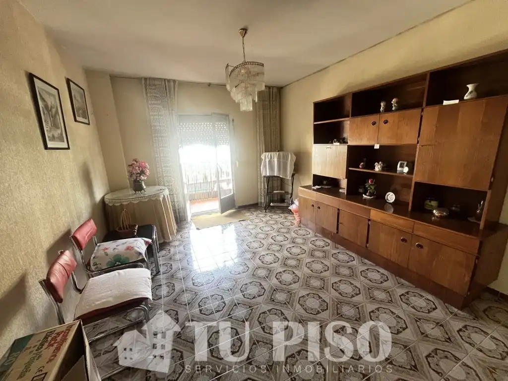 Living room of Flat for sale in Alcorcón  with Heating, Terrace and Furnished