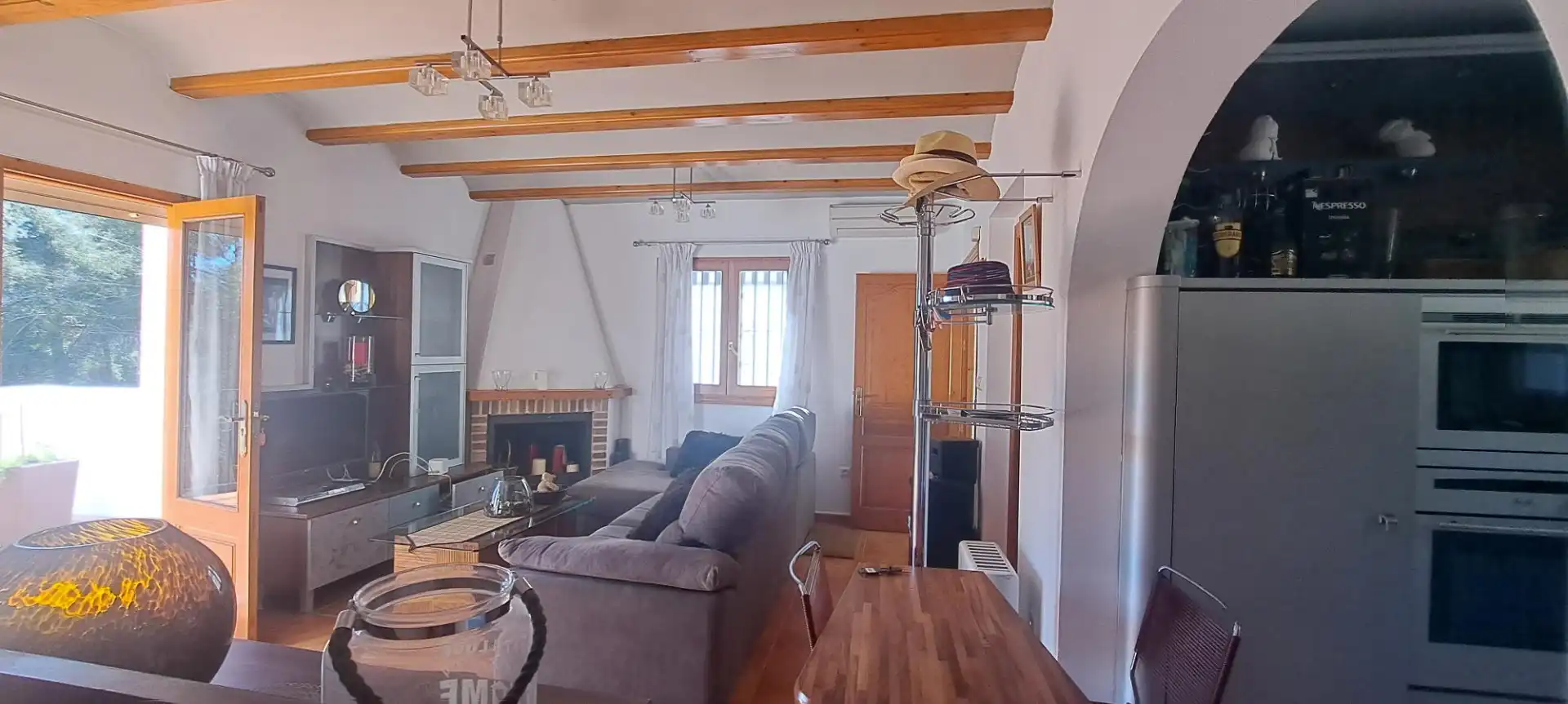 Living room of Houses for sale in L'Atzúbia  with Air Conditioner, Heating and Terrace