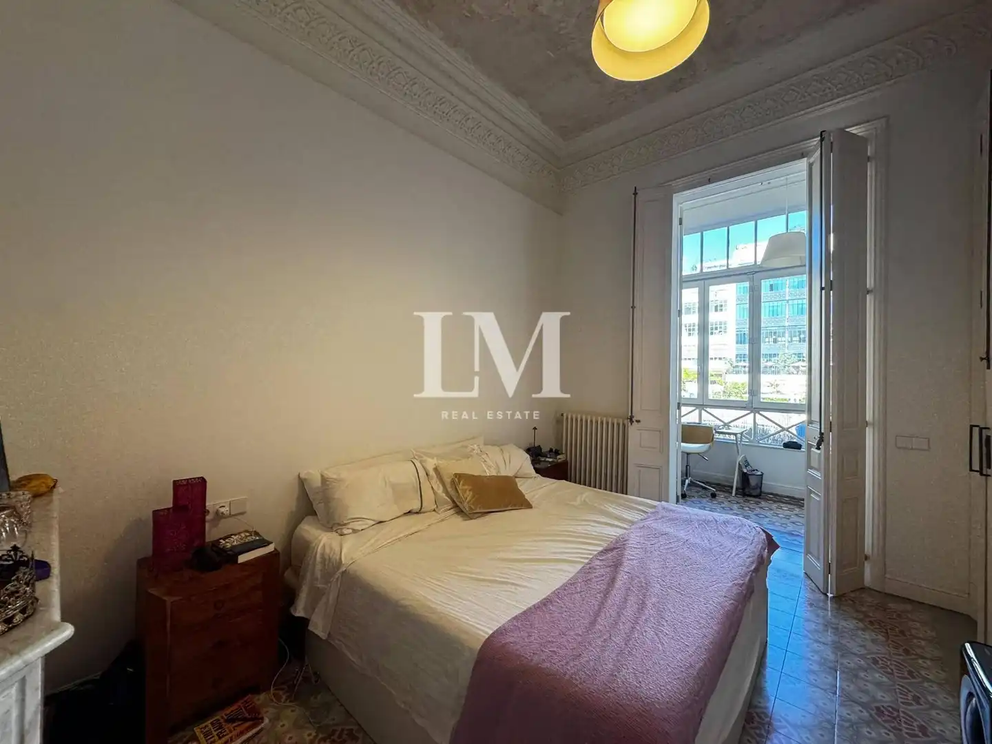 Dormitori de Apartament de lloguer en Eixample
