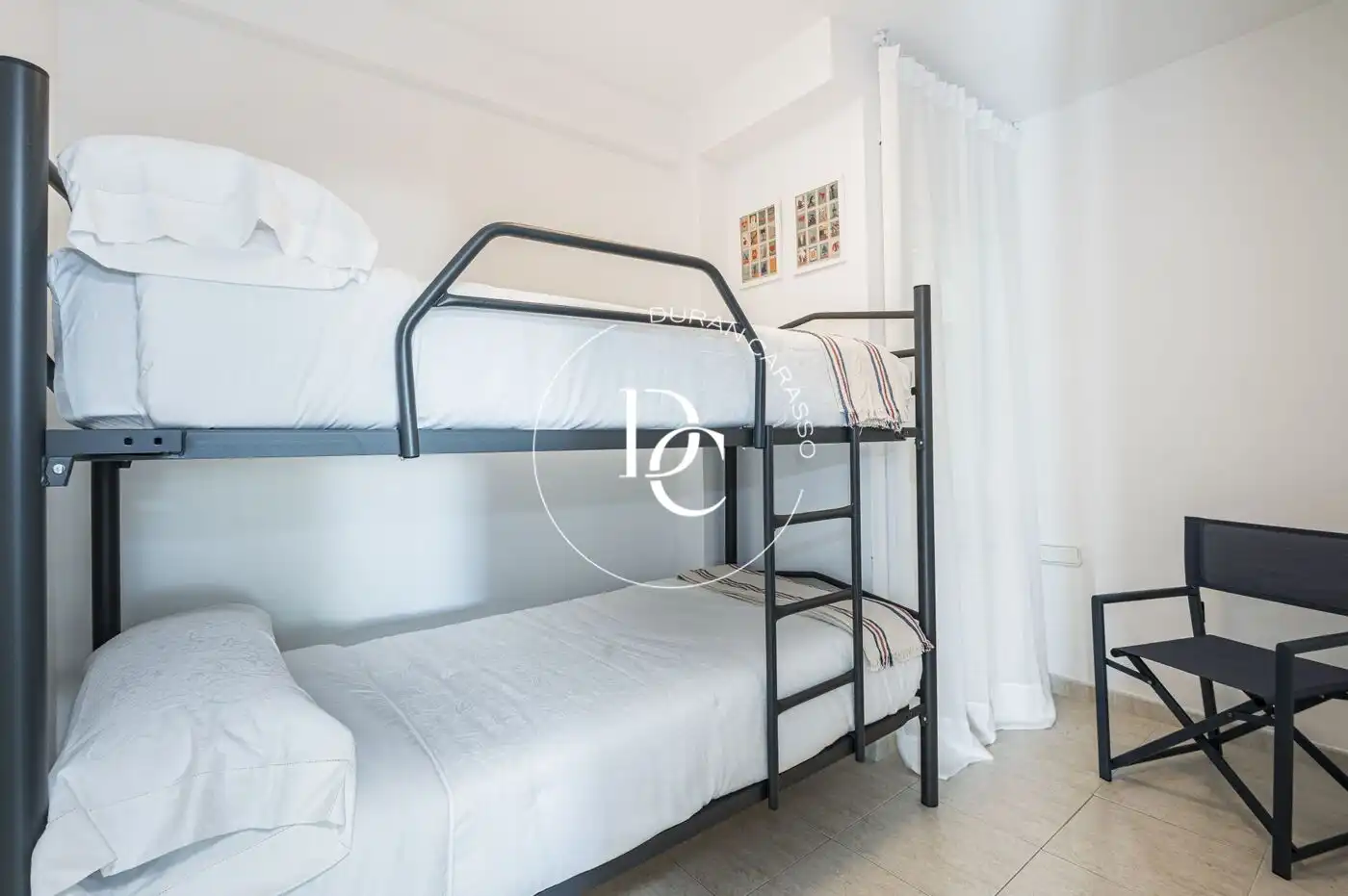Schlafzimmer von Wohnung zum Verkauf in Sitges mit Klimaanlage, Heizung und Privatgarten