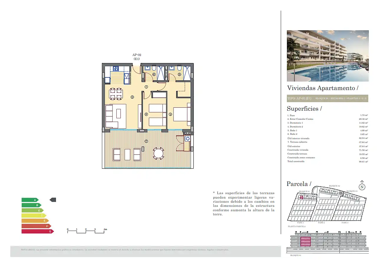 Apartment mit Terrasse zum Verkauf in Bonalba - Cotoveta, imagen 16