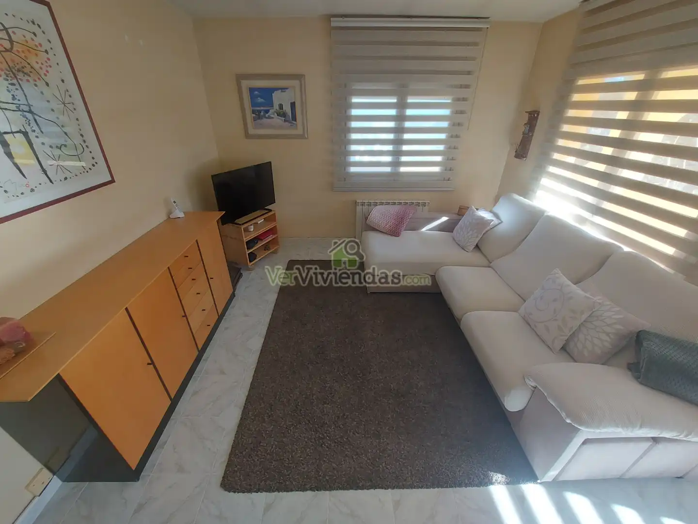 Sala de estar de Casa o chalet en venta en Vallirana con Calefacción, Jardín privado y Terraza