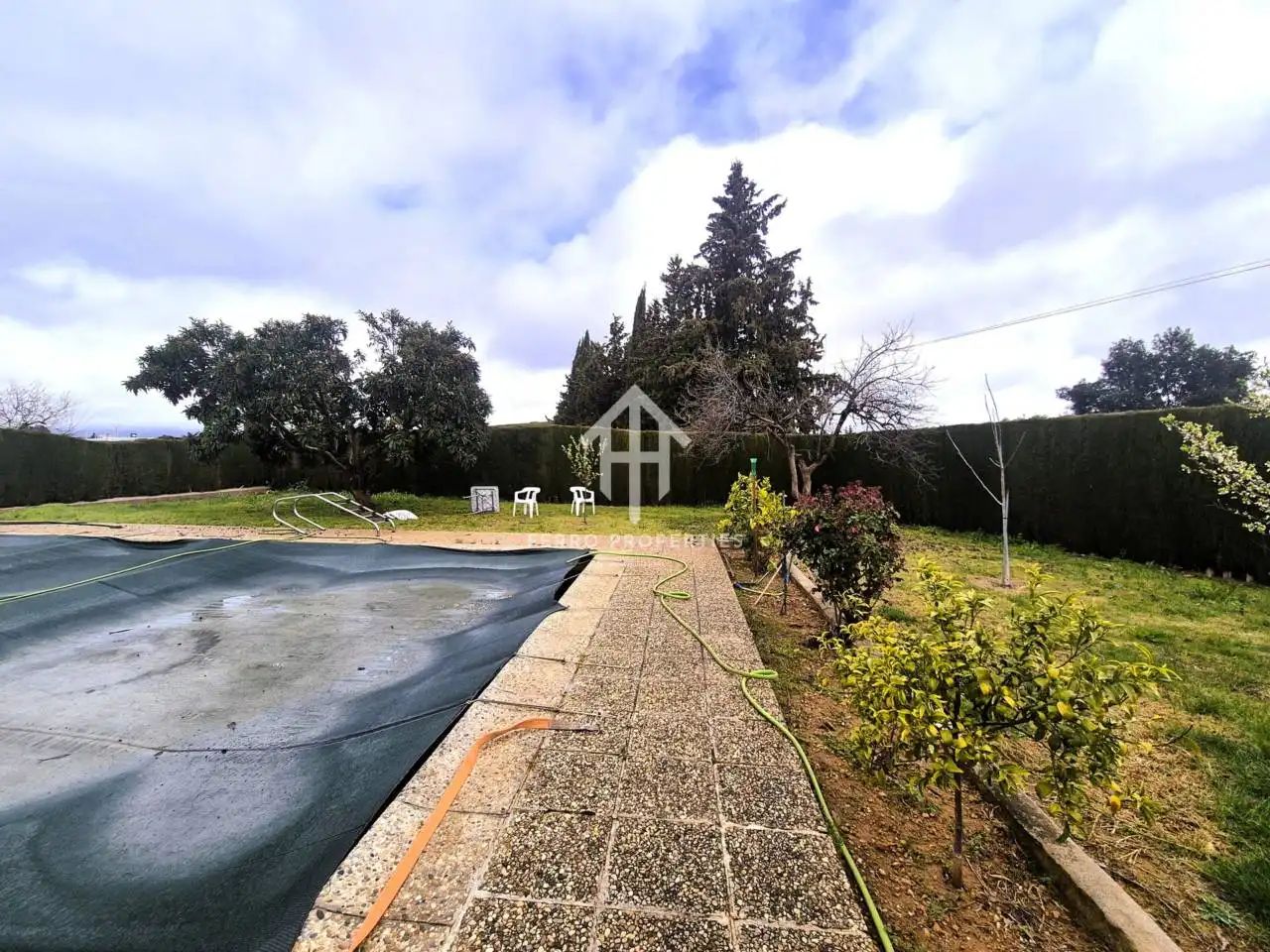 Jardí de Finca rústica en venda en Moraleda de Zafayona amb Aire condicionat, Jardí privat i Piscina