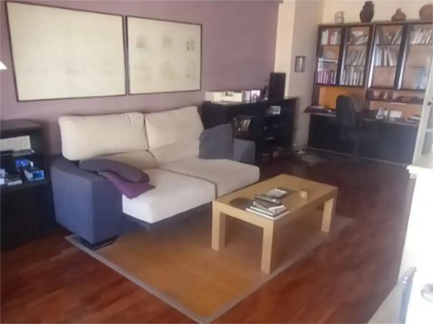 Sala d'estar de Pis en venda en San Martín 