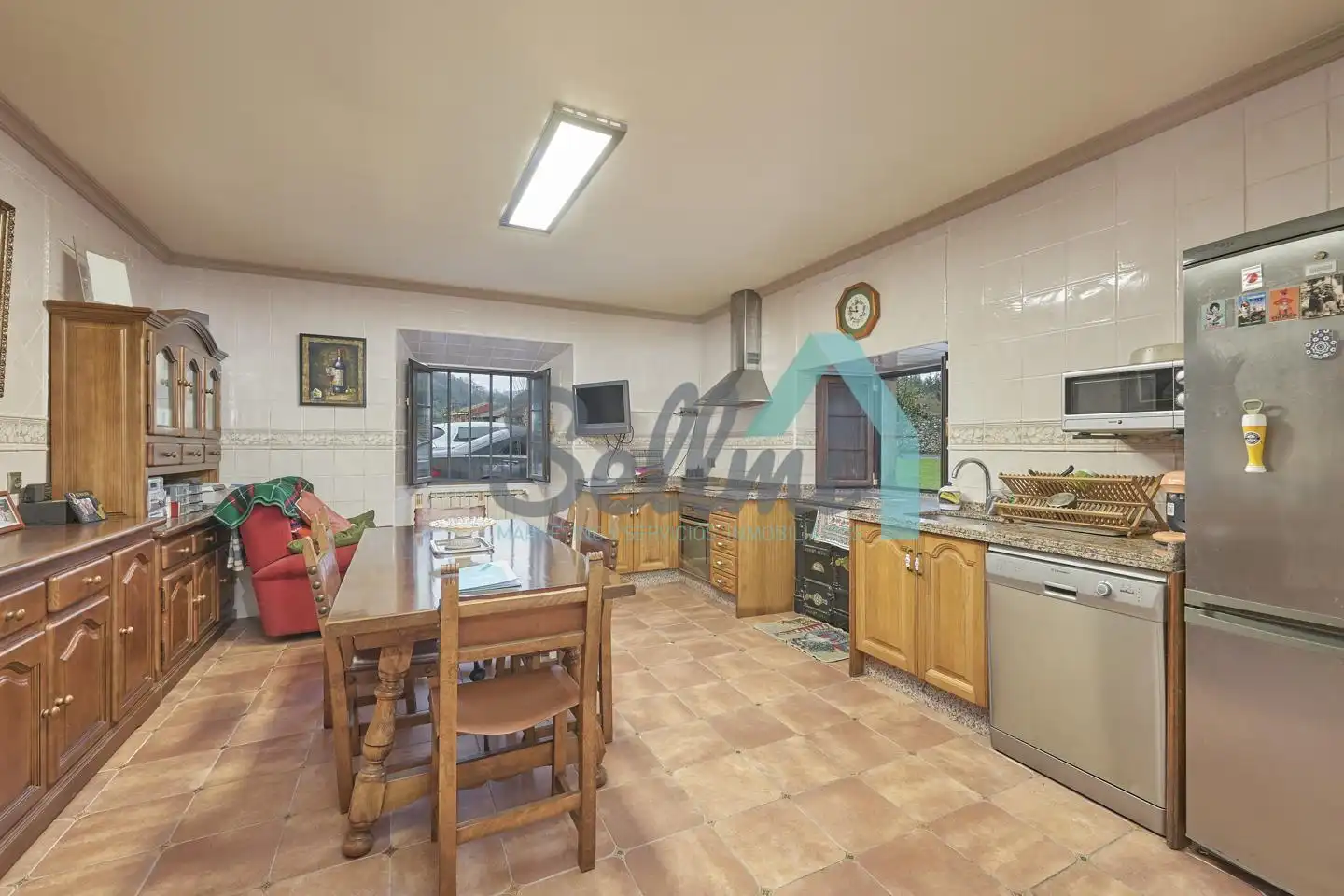 Kitchen of Houses for sale in Ribera de Arriba  with Heating, Private garden and Terrace