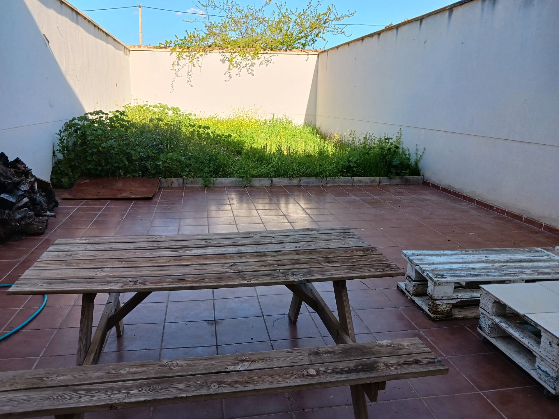 Terrassa de Casa adosada en venda en Pozuelo de Calatrava amb Aire condicionat, Calefacció i Terrassa