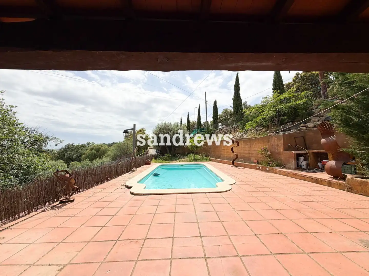 Jardín de Finca rústica en venta en Rabós con Aire acondicionado, Calefacción y Piscina
