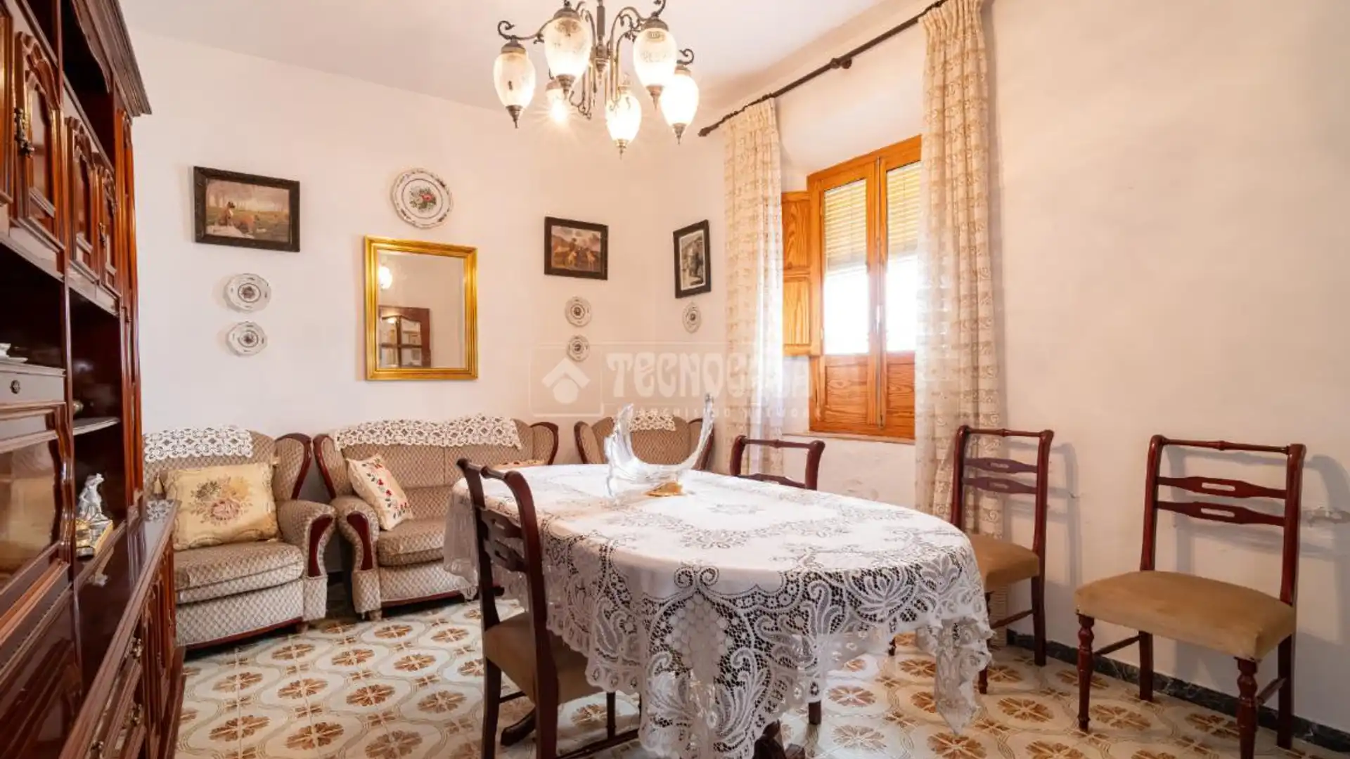 Comedor de Casa adosada en venta en Beas de Granada con Terraza