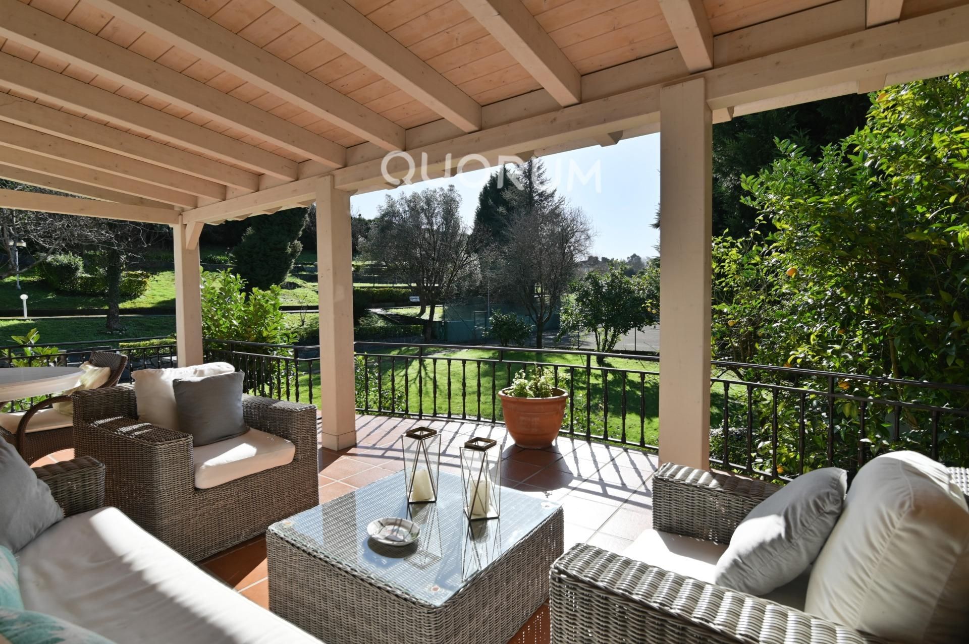 Terrassa de Casa o xalet en venda en Loiu amb Calefacció, Jardí privat i Terrassa