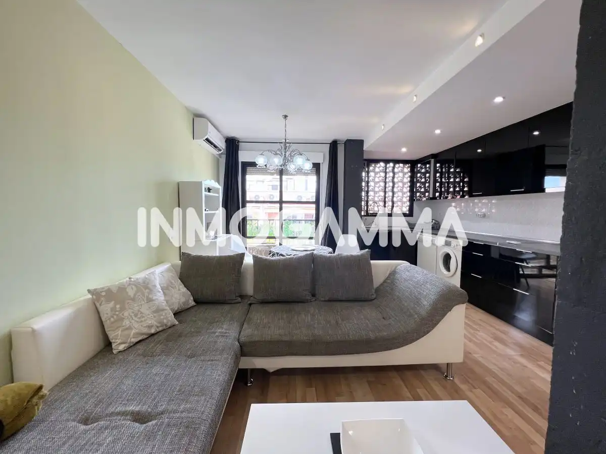 Sala de estar de Piso en venta en Cullera con Aire acondicionado, Calefacción y Terraza