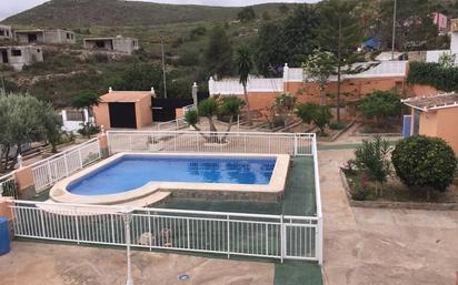 Swimming pool of House or chalet for sale in Montroy  with Air Conditioner, Terrace and Swimming Pool