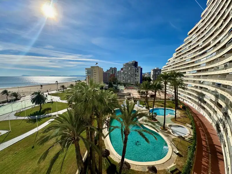 Exterior view of Apartments for sale in Cullera  with Terrace, Furnished and Oven