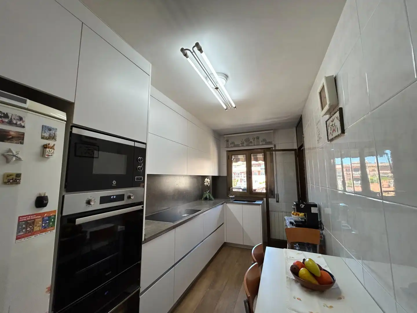 Cuina de Pis en venda en Les Franqueses del Vallès amb Aire condicionat, Parquet i Balcó