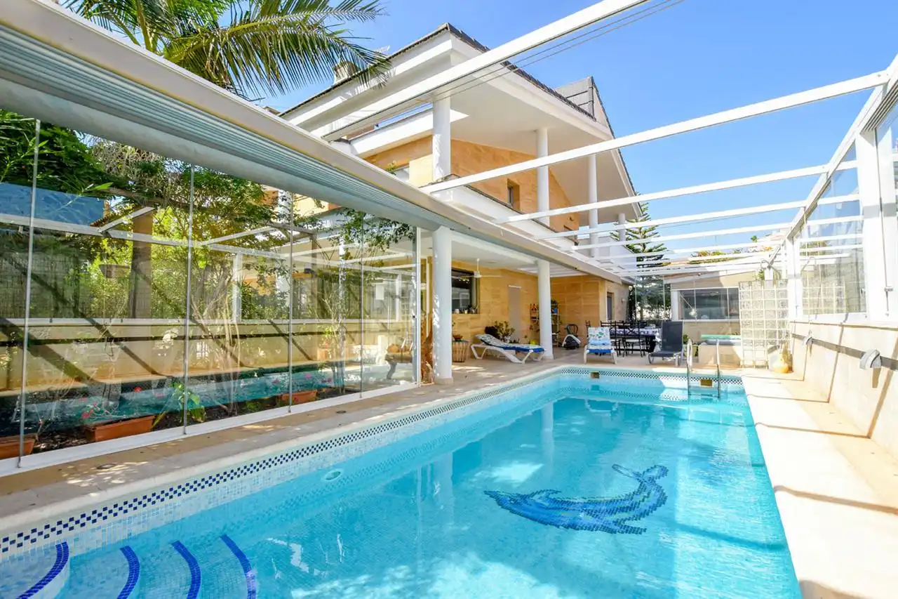 Piscina de Casa o chalet en venta en Águilas con Aire acondicionado, Jardín privado y Trastero