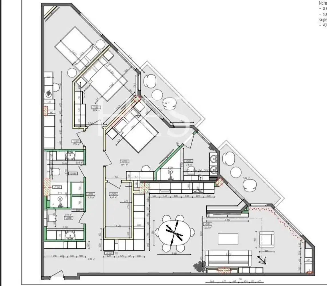 Appartement avec terrasse à vendre à Carrer del Bruc, imagen 31